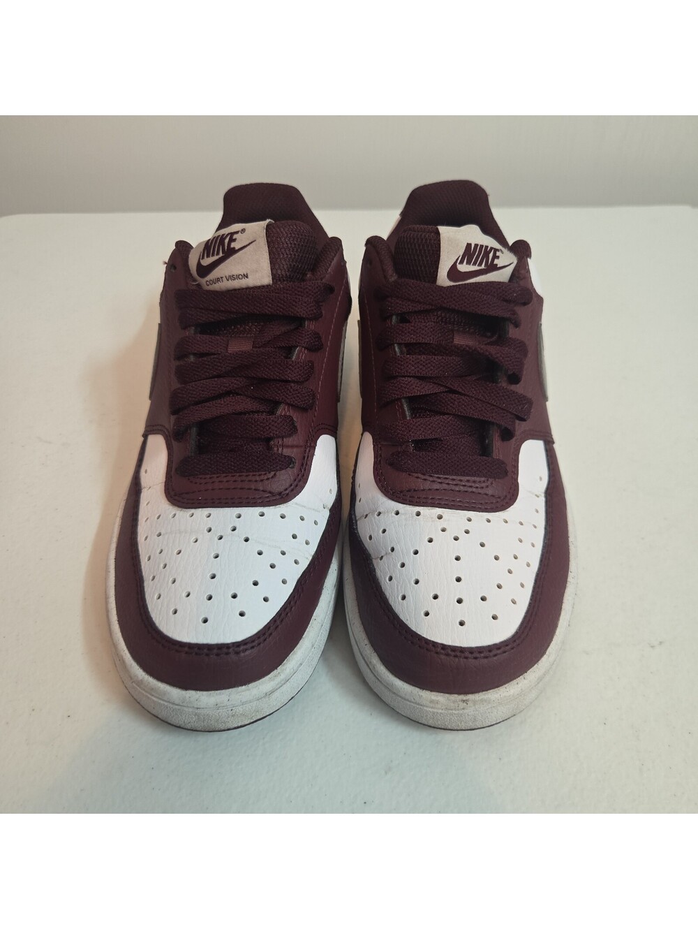 women's Nike court vision lows size 7.5